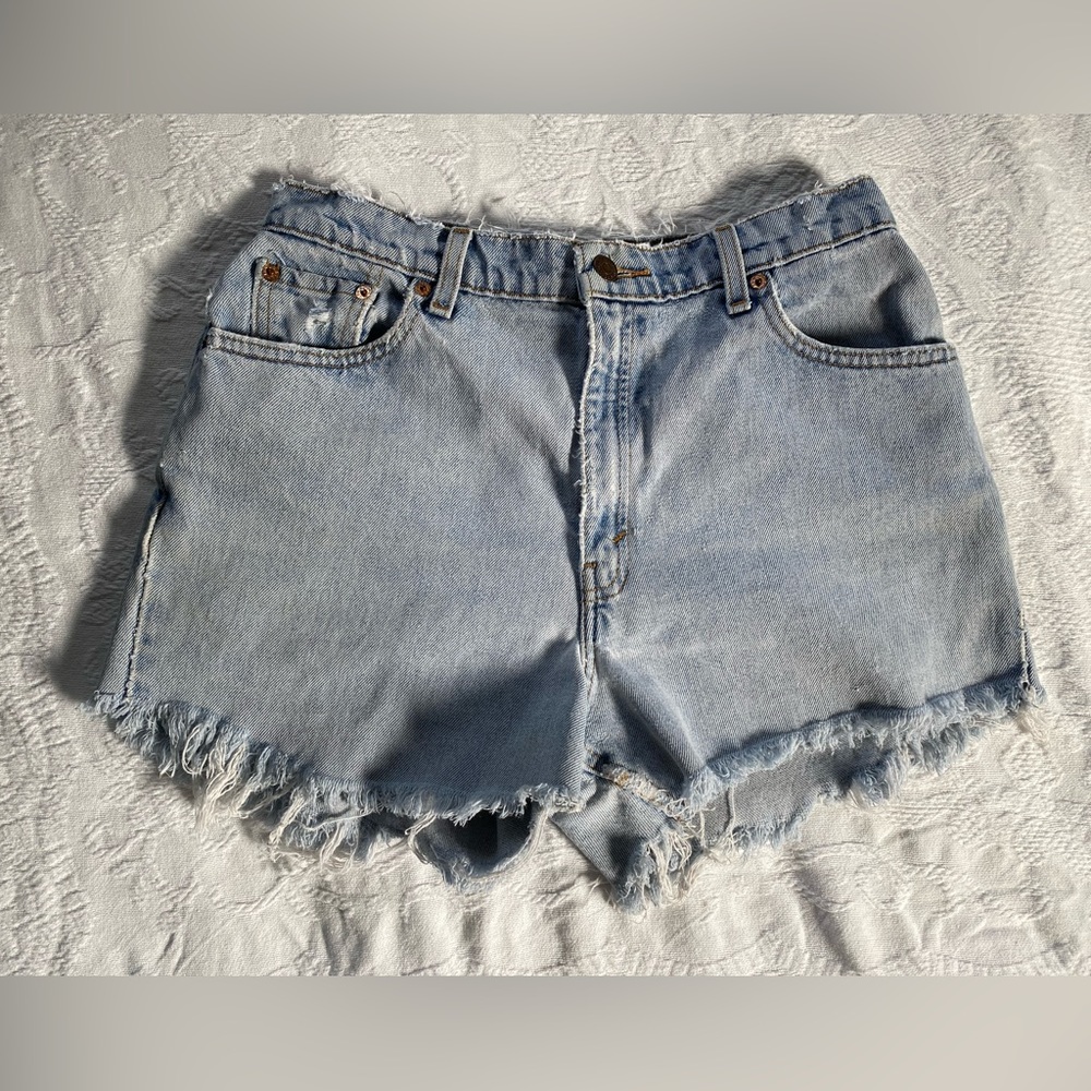 Levi’s Jean Shorts, Vintage, Size 12 - Picture 1 of 8